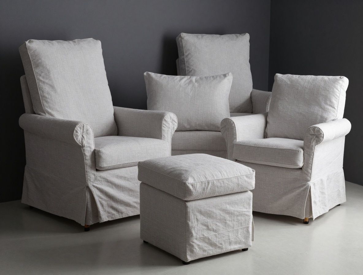 Klidná ložnice s přirozeným ranním světlem pronikajícím přes tenké záclony na bílé povlečení, atmosféra regenerace a klidu