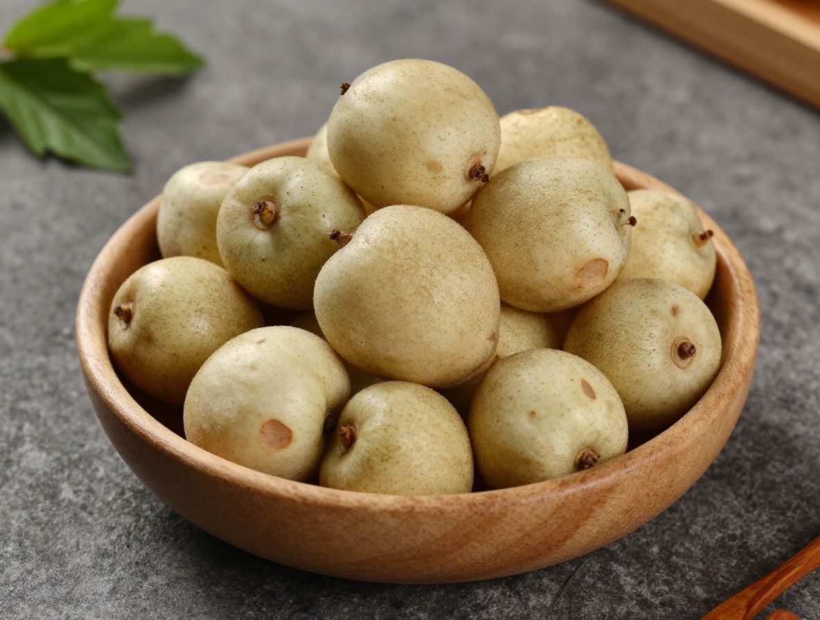 Detail čerstvých borůvek ve dřevěné misce na přírodním povrchu, přirozené osvětlení zvýrazňující texturu ovoce bohatého na antioxidanty